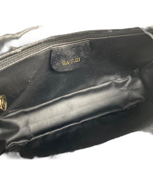 GUCCI（グッチ）GUCCI (グッチ) ショルダーバッグ ブラックの古着・服飾アイテム