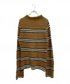 BURBERRY LONDONバーバリーロンドン）の古着「薄手ニット」｜ブラウン