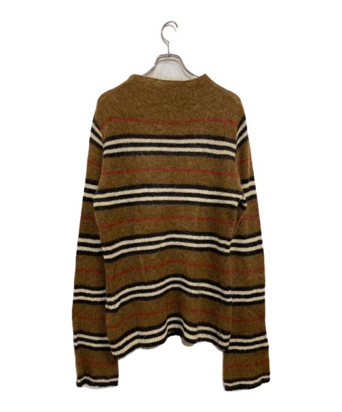 BURBERRY LONDON（バーバリーロンドン）BURBERRY LONDON (バーバリーロンドン) 薄手ニット ブラウン サイズ:SIZE 2 (m)の古着・服飾アイテム