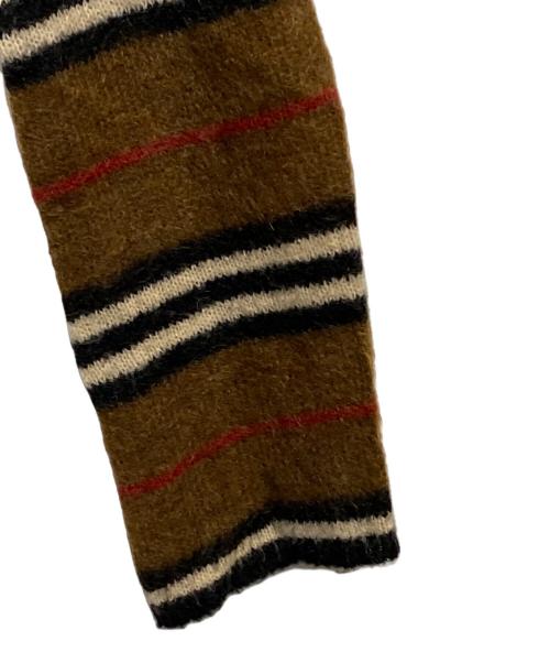 BURBERRY LONDON（バーバリーロンドン）BURBERRY LONDON (バーバリーロンドン) 薄手ニット ブラウン サイズ:SIZE 2 (m)の古着・服飾アイテム