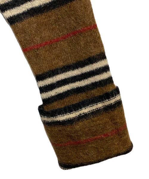 BURBERRY LONDON（バーバリーロンドン）BURBERRY LONDON (バーバリーロンドン) 薄手ニット ブラウン サイズ:SIZE 2 (m)の古着・服飾アイテム