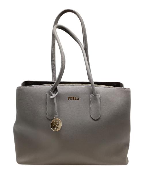 FURLA（フルラ）FURLA (フルラ) トートバッグ　TESSA（テッサ） グレーの古着・服飾アイテム