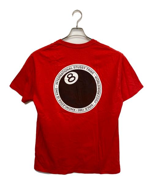 stussy（ステューシー）stussy (ステューシー) 半袖シャツ レッド サイズ:SIZE Lの古着・服飾アイテム