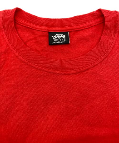 stussy（ステューシー）stussy (ステューシー) 半袖シャツ レッド サイズ:SIZE Lの古着・服飾アイテム