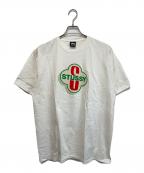 stussyステューシー）の古着「半袖シャツ」｜ホワイト