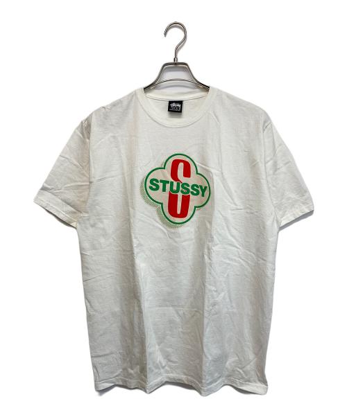stussy（ステューシー）stussy (ステューシー) 半袖シャツ ホワイト サイズ:SIZE Lの古着・服飾アイテム