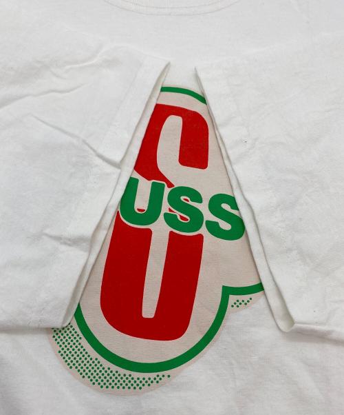 stussy（ステューシー）stussy (ステューシー) 半袖シャツ ホワイト サイズ:SIZE Lの古着・服飾アイテム