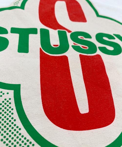 stussy（ステューシー）stussy (ステューシー) 半袖シャツ ホワイト サイズ:SIZE Lの古着・服飾アイテム