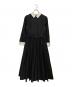 foufou THE DRESS（フーフー ザドレス）の古着「長袖ワンピース」｜ブラック