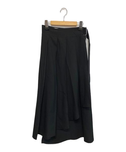 foufou THE DRESS（フーフー ザドレス）foufou THE DRESS (フーフー ザドレス) 22SS #08 tender tuck skirt ブラック サイズ:SIZE 1の古着・服飾アイテム