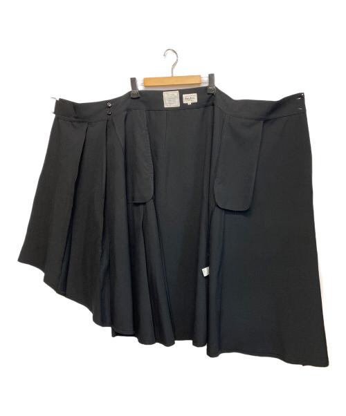 foufou THE DRESS（フーフー ザドレス）foufou THE DRESS (フーフー ザドレス) 22SS #08 tender tuck skirt ブラック サイズ:SIZE 1の古着・服飾アイテム