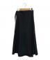 foufou THE DRESS (フーフー ザドレス) 22SS #08 tender tuck skirt ブラック サイズ:SIZE 1：5000円