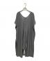LIMI feu (リミフゥ) '90s Vネックニットワンピース グレー サイズ:SIZE S 未使用品：10000円