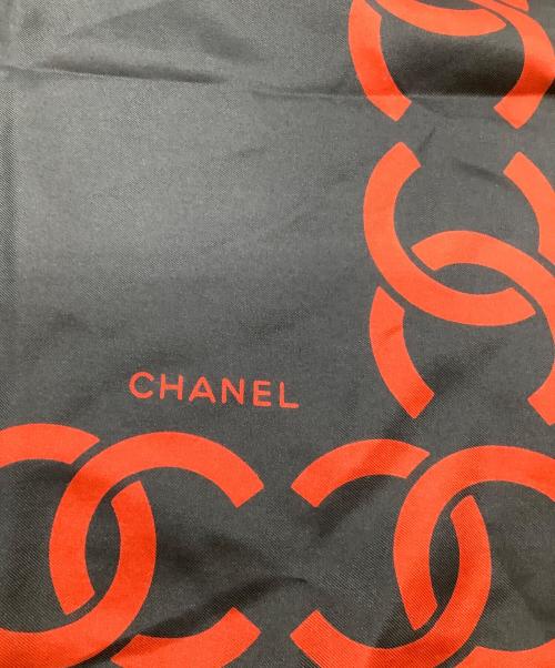 CHANEL（シャネル）CHANEL (シャネル) スカーフ ネイビーの古着・服飾アイテム