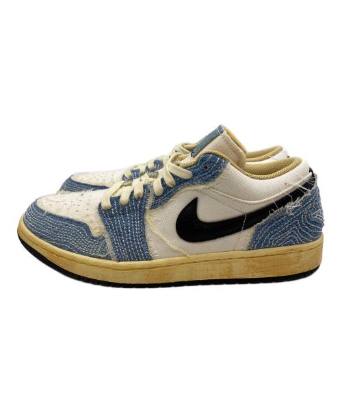 NIKE（ナイキ）NIKE (ナイキ) Air Jordan 1 Low SE ホワイト×ブルー サイズ:27.5の古着・服飾アイテム