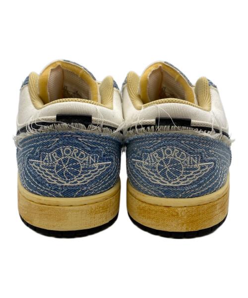 NIKE（ナイキ）NIKE (ナイキ) Air Jordan 1 Low SE ホワイト×ブルー サイズ:27.5の古着・服飾アイテム