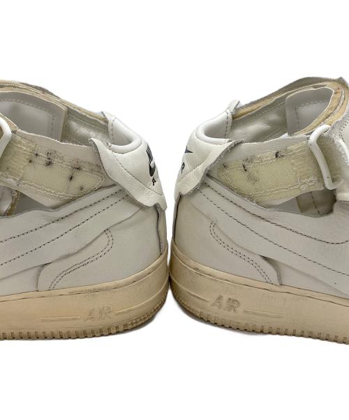 NIKE（ナイキ）NIKE (ナイキ) COMME des GARCONS (コムデギャルソン) AIR FORCE1 MID ホワイト サイズ:27.5の古着・服飾アイテム