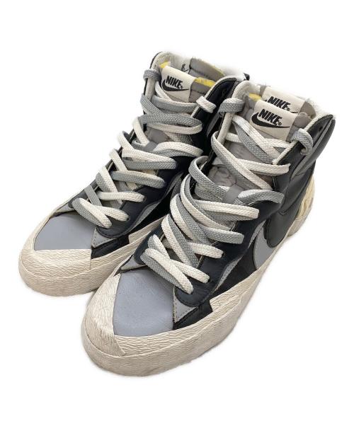 NIKE（ナイキ）NIKE (ナイキ) sacai (サカイ) BLAZER MID ホワイト×ブラック サイズ:275の古着・服飾アイテム