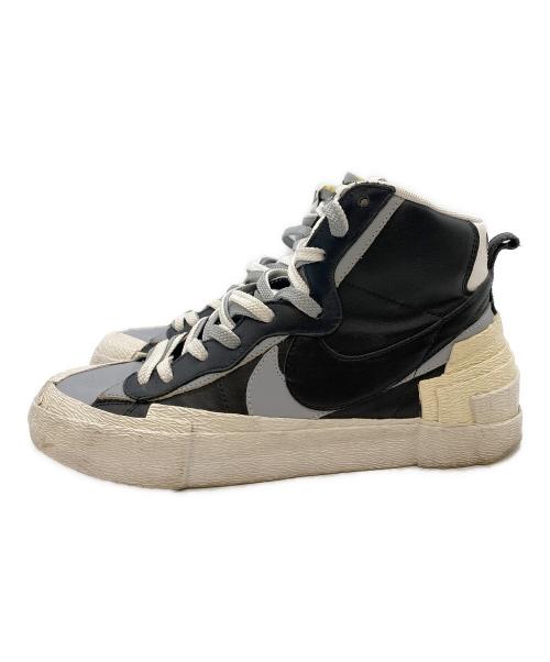NIKE（ナイキ）NIKE (ナイキ) sacai (サカイ) BLAZER MID ホワイト×ブラック サイズ:275の古着・服飾アイテム