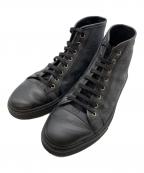 GUCCIグッチ）の古着「ハイカットスニーカー」｜ブラック