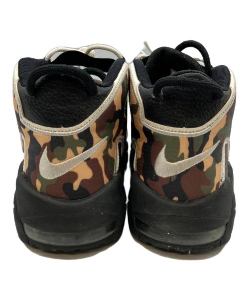 NIKE（ナイキ）NIKE (ナイキ) AIR MORE UP TEMPO ブラック×グリーン サイズ:27㎝の古着・服飾アイテム