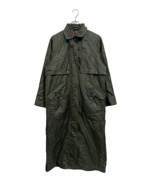 Eddie Bauer（エディーバウアー）Eddie Bauer (エディーバウアー) 80-90's ロングフィールドコート グリーン サイズ:SIZE US Sの古着・服飾アイテム