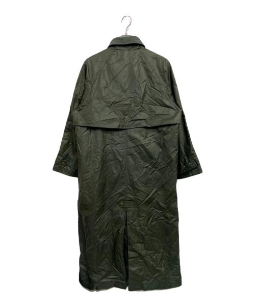 Eddie Bauer（エディーバウアー）Eddie Bauer (エディーバウアー) 80-90's ロングフィールドコート グリーン サイズ:SIZE US Sの古着・服飾アイテム