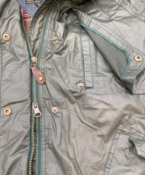 Eddie Bauer（エディーバウアー）Eddie Bauer (エディーバウアー) 80-90's ロングフィールドコート グリーン サイズ:SIZE US Sの古着・服飾アイテム