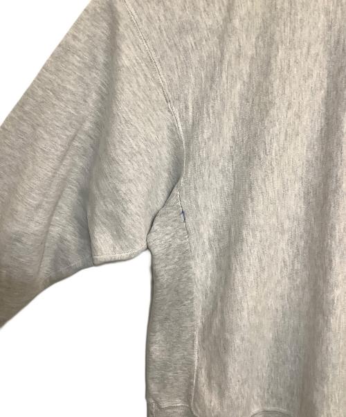 Champion REVERSE WEAVE（チャンピオン リバース ウィーブ）Champion REVERSE WEAVE (チャンピオン リバース ウィーブ) 80'sハーフスナップカラースウェット グレー サイズ:SIZE XLの古着・服飾アイテム
