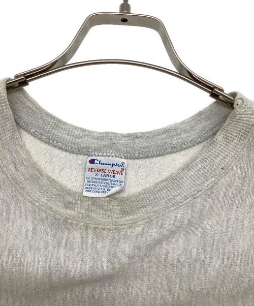 Champion REVERSE WEAVE（チャンピオン リバース ウィーブ）Champion REVERSE WEAVE (チャンピオン リバース ウィーブ) 90'sスウェットシャツ グレー サイズ:SIZE XLの古着・服飾アイテム