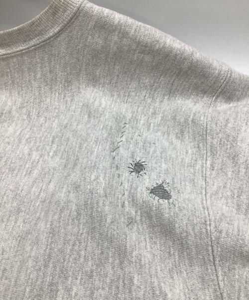 Champion REVERSE WEAVE（チャンピオン リバース ウィーブ）Champion REVERSE WEAVE (チャンピオン リバース ウィーブ) 90's半袖チームスウェットシャツ グレー サイズ:SIZE XLの古着・服飾アイテム