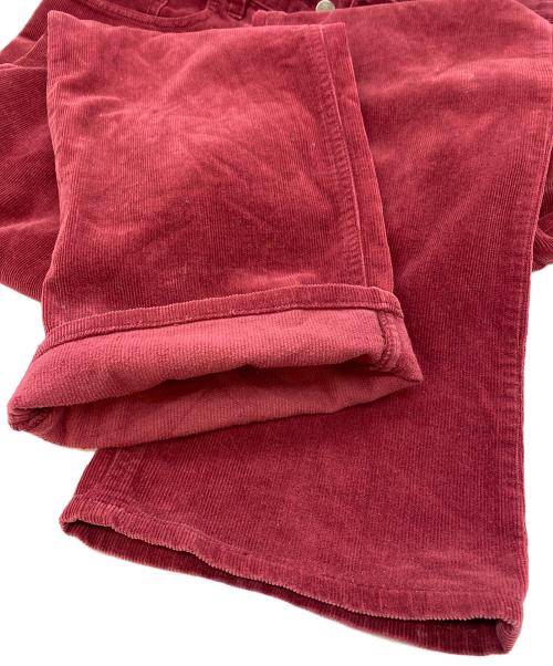 SUPREME（シュプリーム）SUPREME (シュプリーム) コーデュロイパンツ レッド サイズ:SIZE 81cm (W32)の古着・服飾アイテム