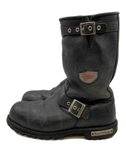 RED WING（レッドウィング）RED WING (レッドウィング) エンジニアブーツ ブラック サイズ:9.5の古着・服飾アイテム
