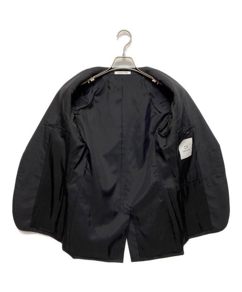 ck Calvin Klein（シーケーカルバンクライン）ck Calvin Klein (シーケーカルバンクライン) 3ピーススーツ (総裏・ノータック) ブラック サイズ:SIZE 36の古着・服飾アイテム
