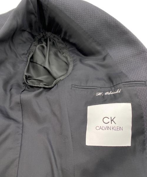 ck Calvin Klein（シーケーカルバンクライン）ck Calvin Klein (シーケーカルバンクライン) 3ピーススーツ (総裏・ノータック) ブラック サイズ:SIZE 36の古着・服飾アイテム