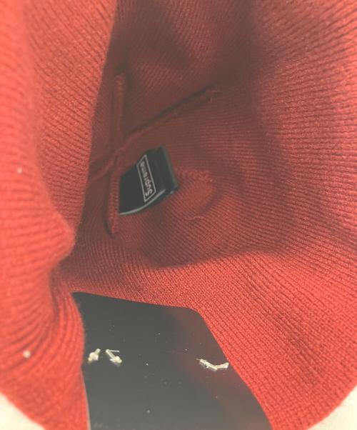 SUPREME（シュプリーム）SUPREME (シュプリーム) New Era (ニューエラ) ニット帽 レッド 未使用品の古着・服飾アイテム