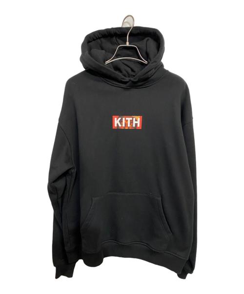 KITH（キス）KITH (キス) The Notorious (ザノトーリアス) プルオーバーパーカー ブラック サイズ:Mの古着・服飾アイテム