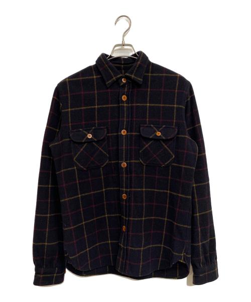 COMME des GARCONS HOMME（コムデギャルソン オム）COMME des GARCONS HOMME (コムデギャルソン オム) 長袖シャツ ネイビー サイズ:SIZE Lの古着・服飾アイテム