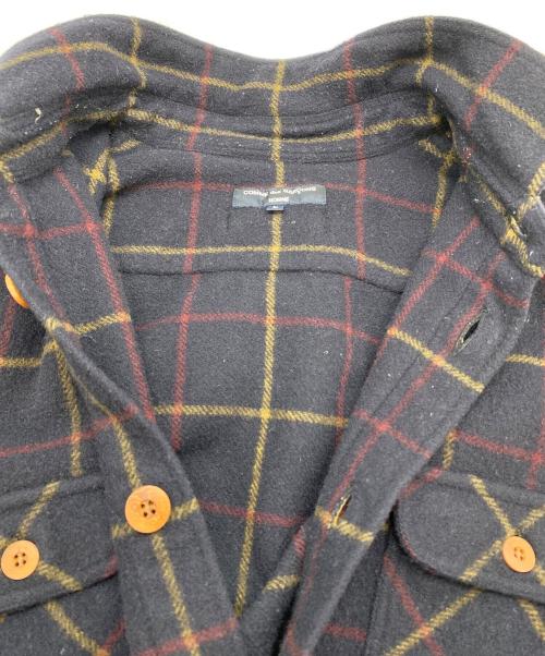 COMME des GARCONS HOMME（コムデギャルソン オム）COMME des GARCONS HOMME (コムデギャルソン オム) 長袖シャツ ネイビー サイズ:SIZE Lの古着・服飾アイテム