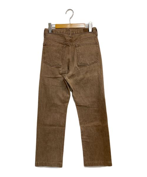 THE SHISHIKUI（シシクイ）THE SHISHIKUI (シシクイ) ベーシックジーンズ ブラウン サイズ:SIZE 66cm (W26)の古着・服飾アイテム