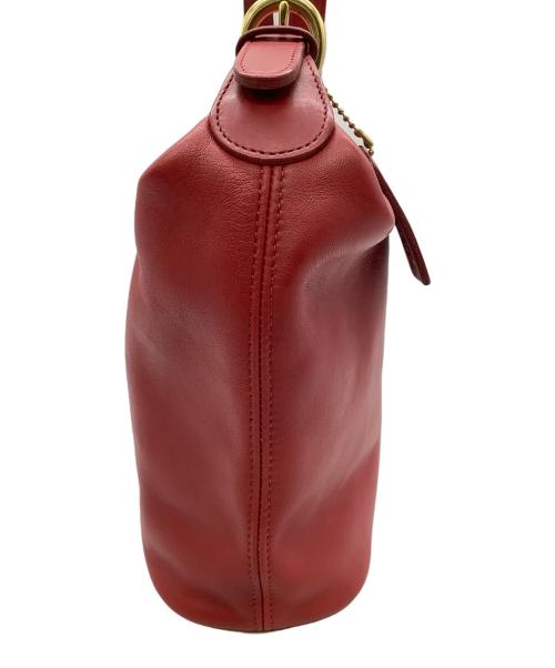 COACH（コーチ）COACH (コーチ) ワンショルダーバッグ　OLD COACH（オールド　コーチ） レッドの古着・服飾アイテム