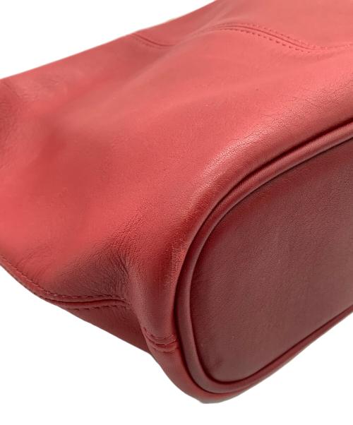 COACH（コーチ）COACH (コーチ) ワンショルダーバッグ　OLD COACH（オールド　コーチ） レッドの古着・服飾アイテム