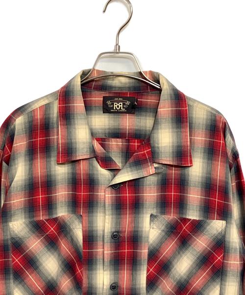 RRL（ダブルアールエル）RRL (ダブルアールエル) 長袖シャツ レッド サイズ:SIZE 3L (US XL)の古着・服飾アイテム