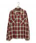 RRL（ダブルアールエル）の古着「長袖シャツ」｜レッド