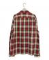 RRL (ダブルアールエル) 長袖シャツ レッド サイズ:SIZE 3L (US XL)：10000円