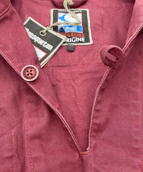 Mousqueton（ムースケトン）Mousqueton (ムースケトン) CACHOU フィッシャーマンスモック レッド サイズ:SIZE EUR L 未使用品の古着・服飾アイテム