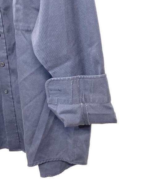 big mac（ビッグマック）big mac (ビッグマック) '80s ロングスリーブワークシャツ ネイビー サイズ:SIZE LL (US L)の古着・服飾アイテム
