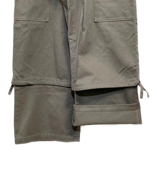 PUBLIC TOKYO（パブリックトウキョウ）PUBLIC TOKYO (パブリックトウキョウ) レイヤードカーゴパンツ オリーブ サイズ:SIZE 1 (S-M)の古着・服飾アイテム