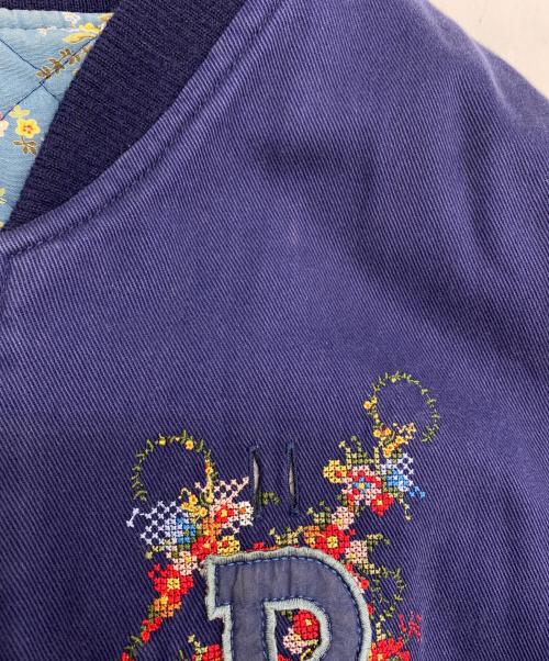 PINK HOUSE（ピンクハウス）PINK HOUSE (ピンクハウス) 90's ボンバージャケット ネイビー サイズ:SIZE Freeの古着・服飾アイテム