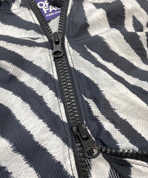 THE NORTH FACE（ザ ノース フェイス）THE NORTH FACE (ザ ノース フェイス) PERTEX Zebra Print Mountain Wind Parka ブラック×ホワイト サイズ:SIZE Mの古着・服飾アイテム